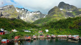 Nusfjord, Lofoten 4K - Norway by Drone