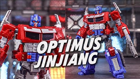JINJIANG Transformers and autobots city rescue team mini Optimus Prime transformation.