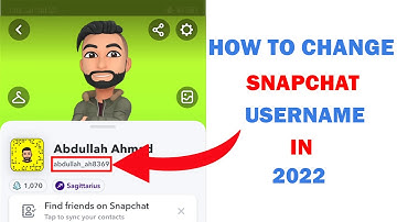 How to change your snapchat username without deleting your account in 2022