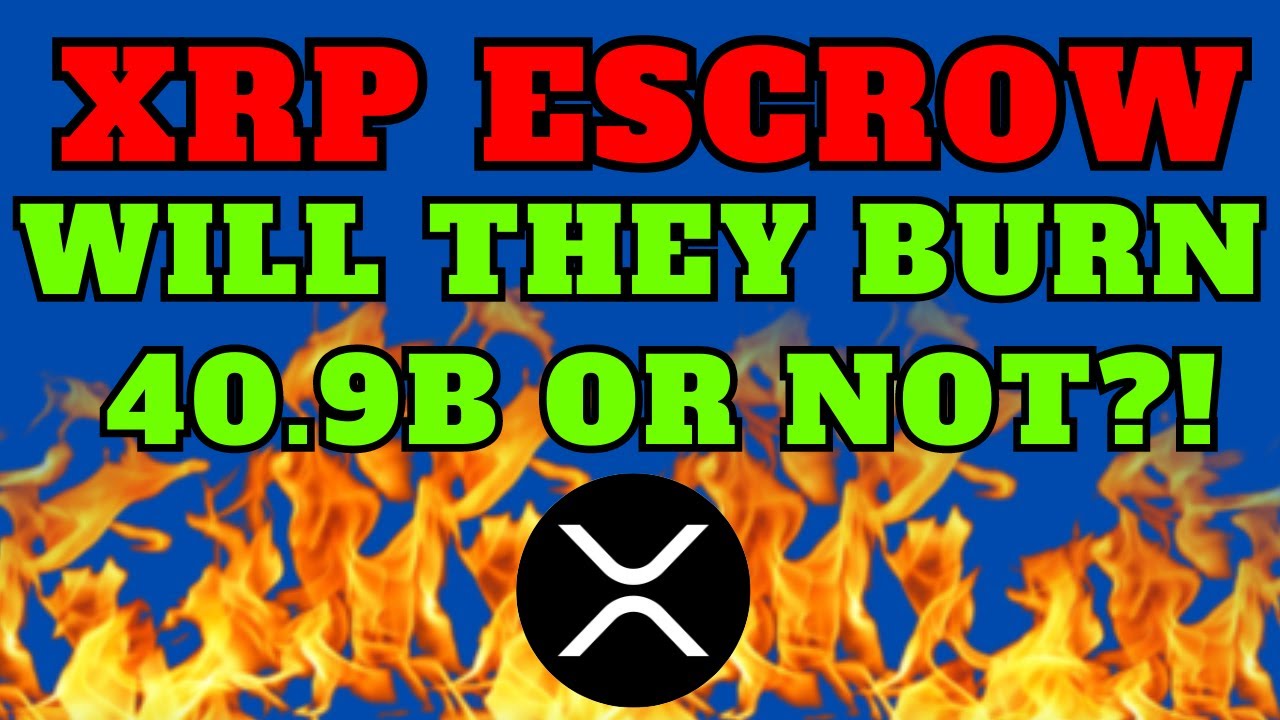 RIPPLE BURNING THE XRP ESCROW RUMOURS! IS IT GOING TO HAPPEN?! YouTube