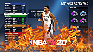 NBA 2k20 *OVERPOWERED TWO WAY SHARP/SHARPSHOOTING DEFENDER |DEMIGOD| BUILD