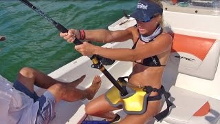 Girl Battles Her First Monster Iath Grouper