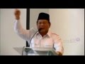 Pidato Prabowo Membakar Semangat Jihad!