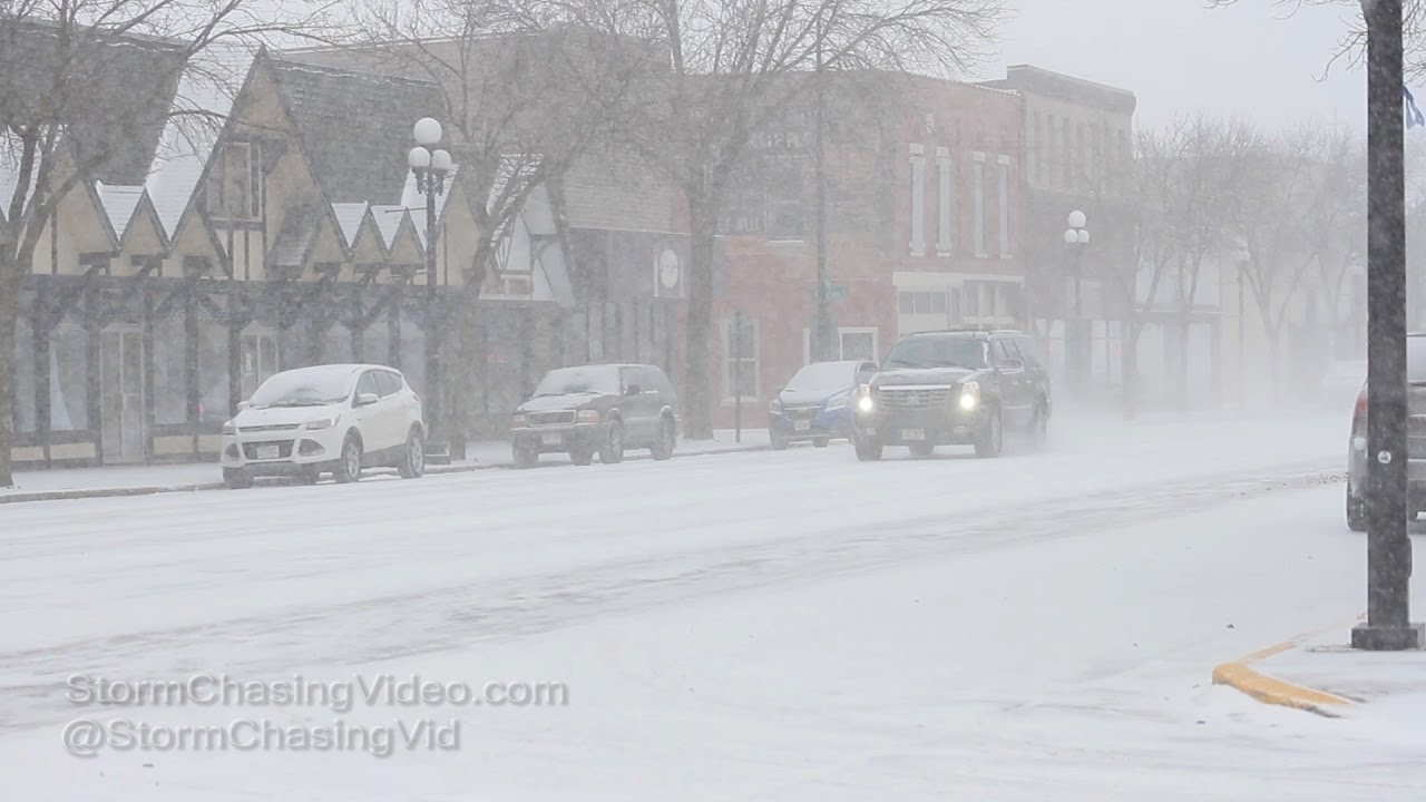 Rice Lake, WI Heavy Snow & Snow Clean Up - 1/30/2017