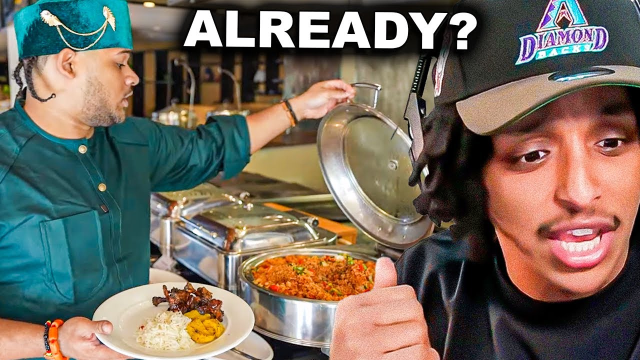 Fanum Landed in Nigeria, and INSTANTLY Ate Food 😂