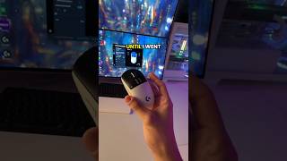 new logitech mouse is unfair advantage? (g pro x2 superstrike) #shorts #fyp #minecraft