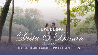 Ibadah Pemberkatan Pernikahan Destha & Bonan