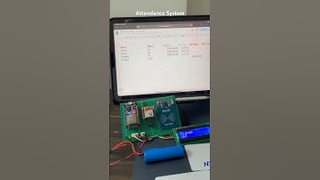 Attendance System #diy #googlesheets #attendancemanagement #diyprojects #esp32