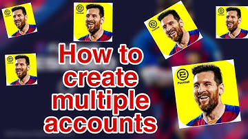 How to create multiple account in single device |  PES 2020 MOBILE