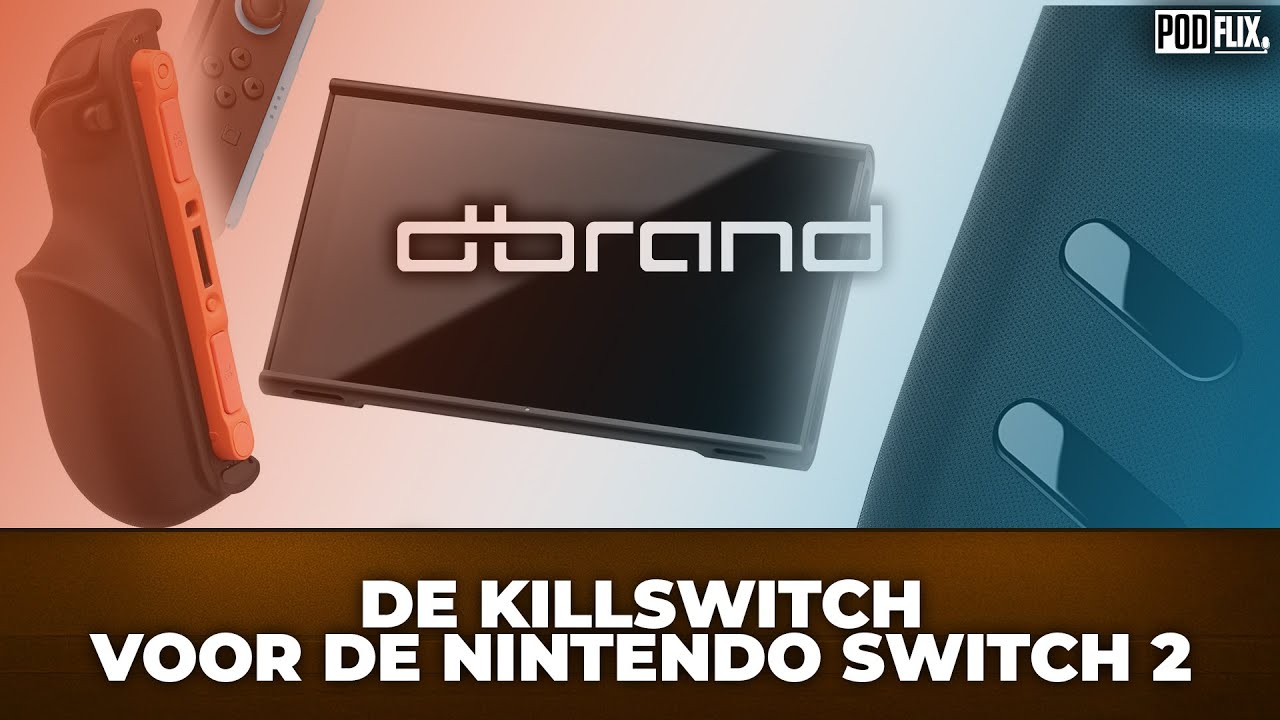 DE Killswitch van dBrand voor de Nintendo Switch 2