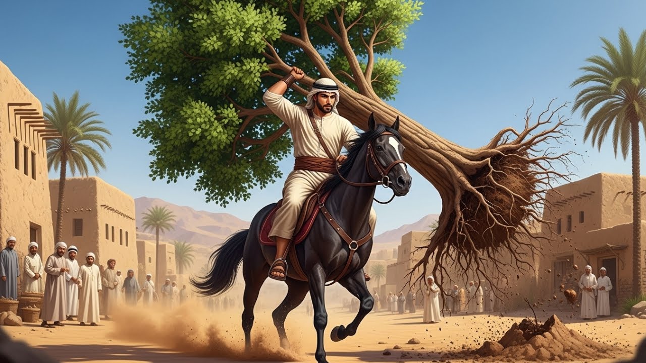 قصة شاب شجاع، حدث تاريخي عربي، قصص حقيقية