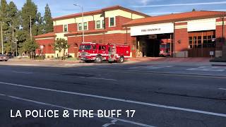 LAFD(NEW) engine 15 responding