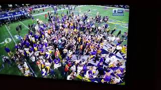 LSU vs Georgia post game interview with Ed Orgeron