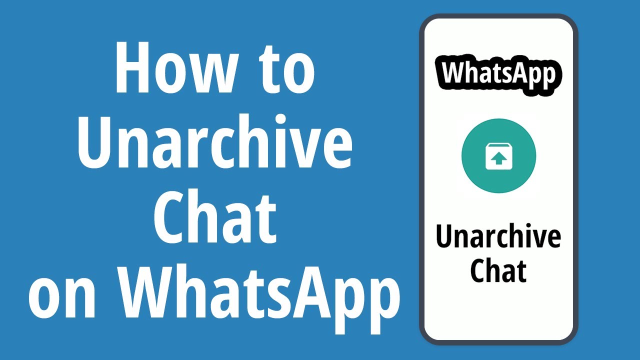 How To Unarchive Chat On WhatsApp 2021 YouTube how-to-unarchive-chat-on-whatsapp-2021-youtube