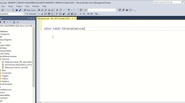 Vídeo Aula - SQLServer - Criar Constraint Check