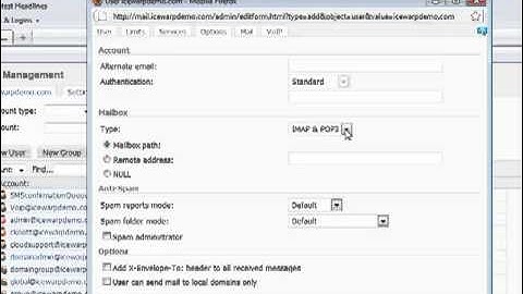 IceWarp Server 10.2 - Basic User Account Creation and Management