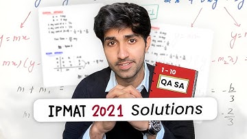 IPMAT Indore 2021 Answer Key (SA 1 to 10) | Strategy + Solution