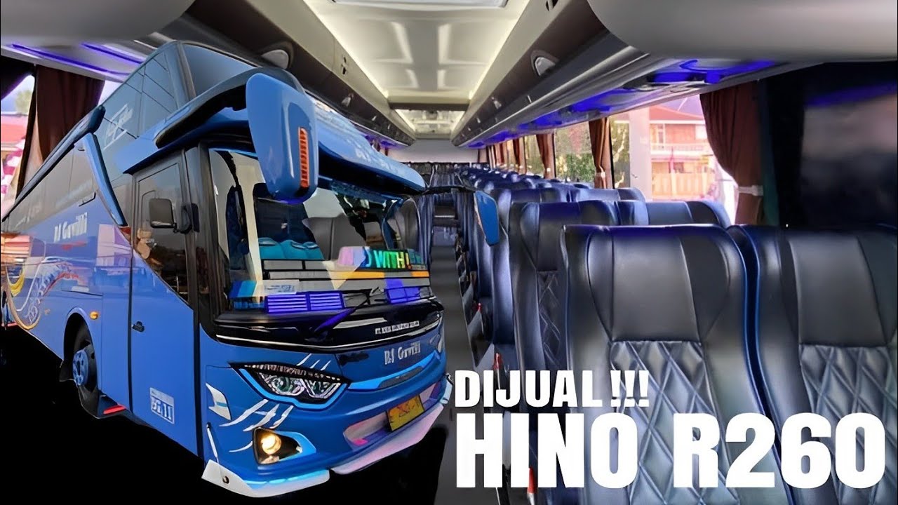 DIJUAL BUS HINO R260!!! UPDATE INFO PENJUALAN UNIT BIG BUS DI INDONESIA ...