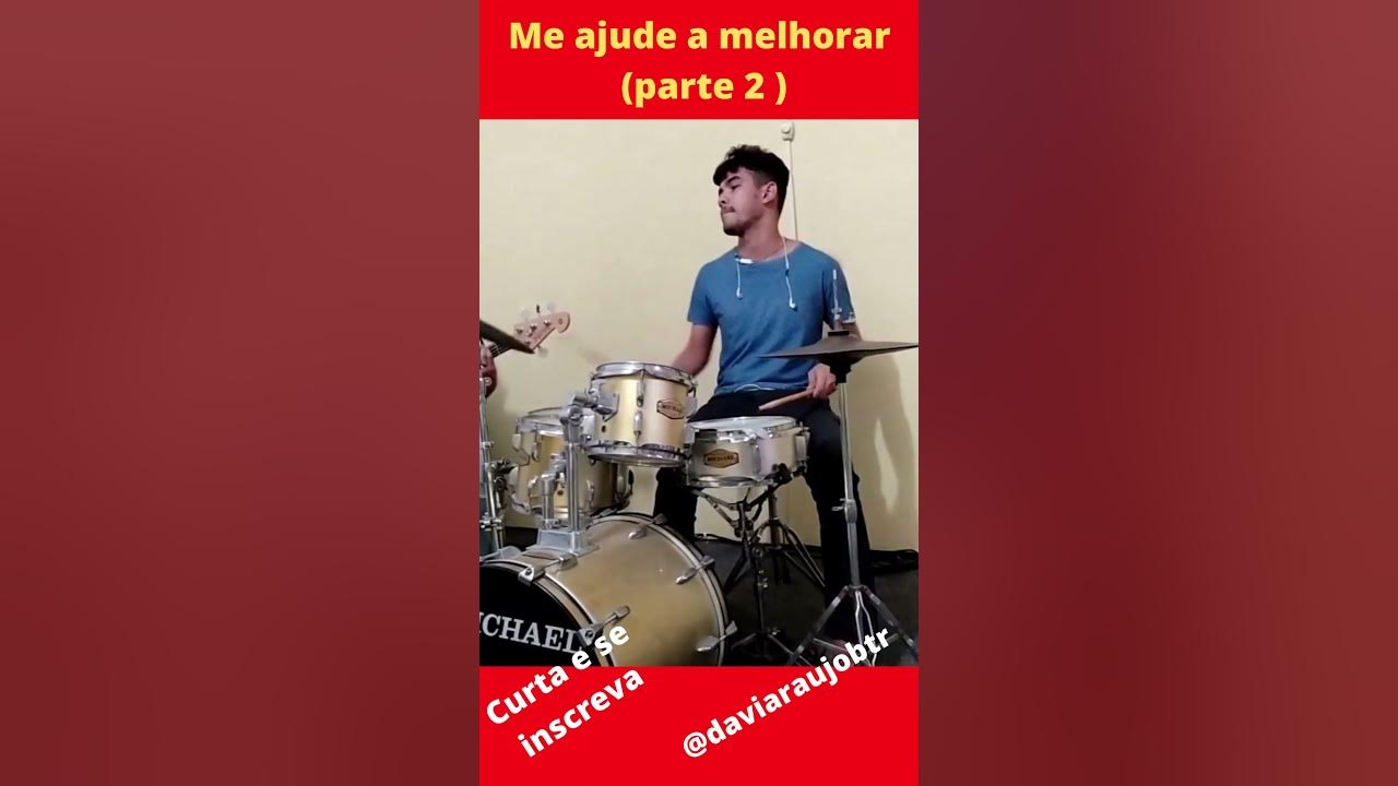 Me ajude a melhorar - Eli Soares - Bateria ( parte 2 )  #shorts