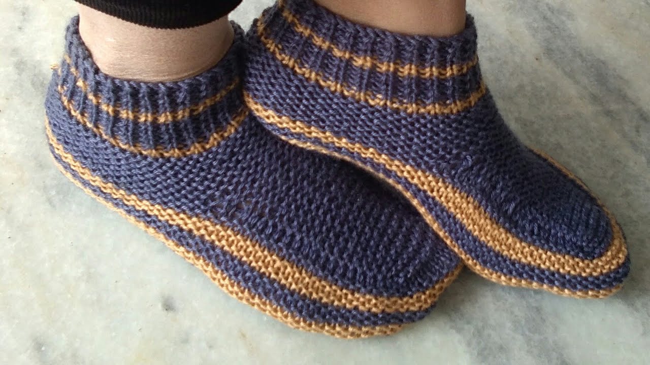 very easy woolen socks Banaye Ghar Baithe by creativity lovers 