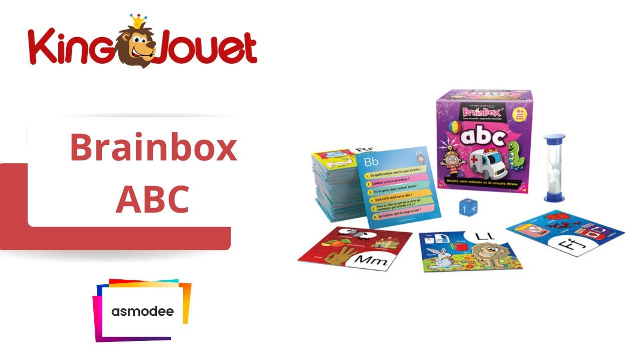 Asmodee Brainbox permite aprender inglês jogo de tabuleiro