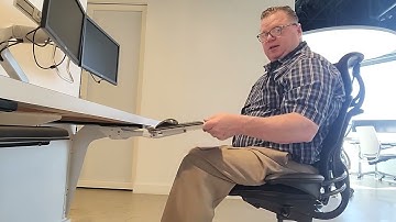 Humanscale keyboard tray setup tips