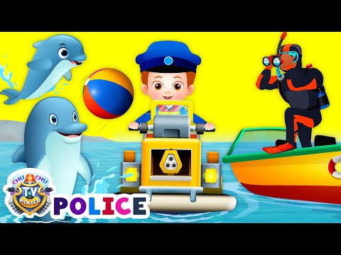ChuChu TV police saving the dolphins - Underwater Episode - Fun Stories for Children