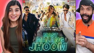 Mast Malang Jhoom Reaction Bade Miyan Chote Miyan Akshay,Tiger,Sonakshi Arijit Singh ,Vishal