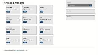 Creating Pages in Open Classifieds