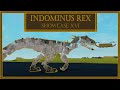 Indominus rex showcase xvi  plane crazy  roblox