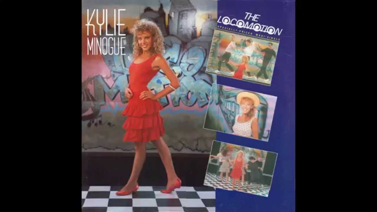 Kylie Minogue – “The Loco-Motion” (12 in) (LP vers) (Geffen) 1988