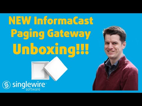 New InformaCast Paging Gateway Unboxing