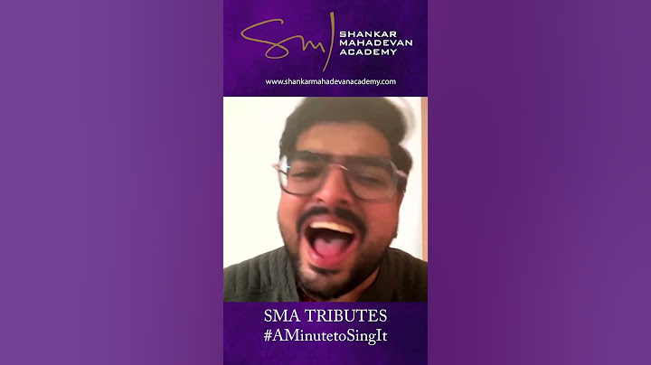 Happy Birthday to the incredibly talented Benny Dayal #SMATribute #AMinutetosingit