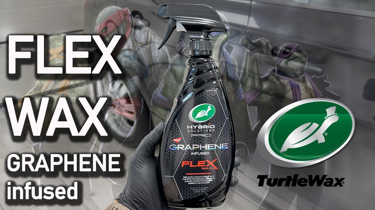 TURTLE WAX - flex wax graphene infused