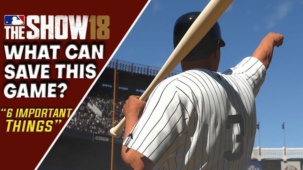 6 Things That Can Save The MLB The Show Series