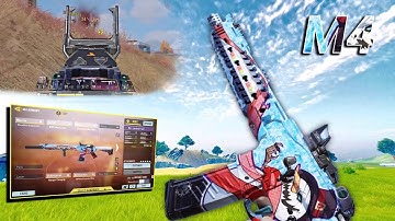 FAST ADS + NO RECOIL + LONG RANGE M4 BEST GUNSMITH in BR | best setup | COD MOBILE