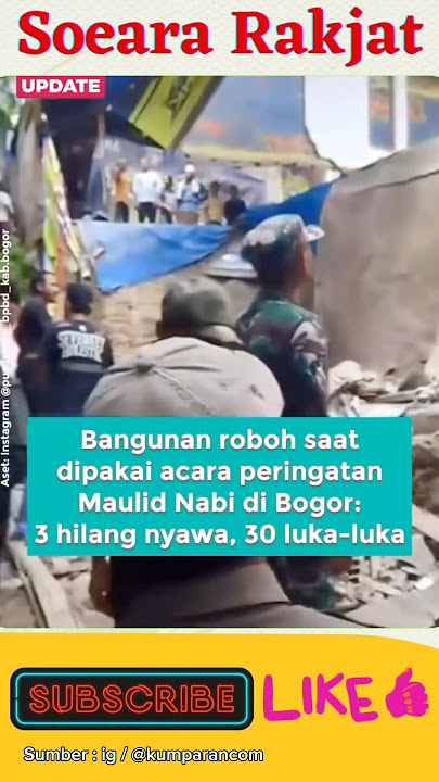 Building Collapses During Event to Commemorate Prophet Muhammad's Birthday, 3 Dead, 30 Injured. #...