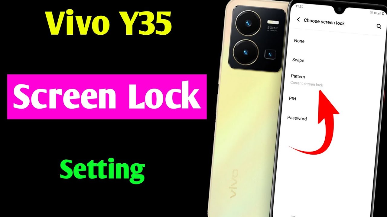 Vivo y35 screen lock setting vivo y35 me screen lock Kaise lagaye