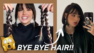 CUTTING MY HAIR SHORT!!