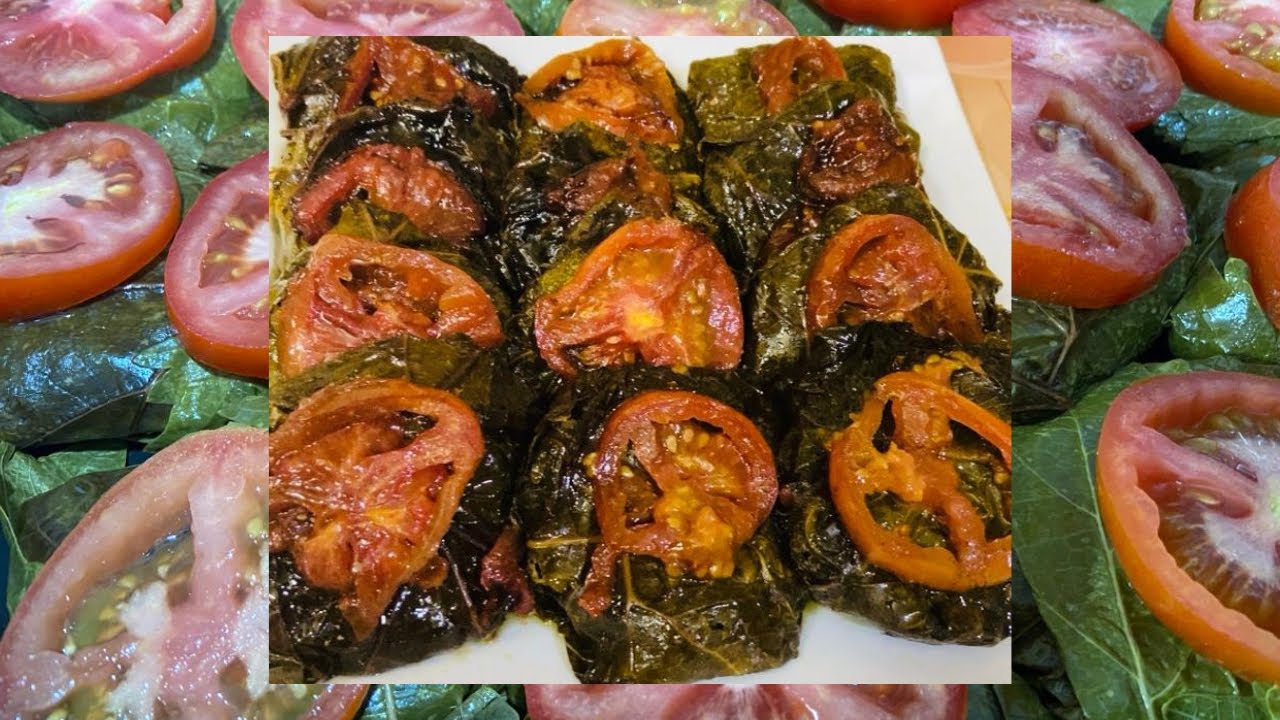 ورق باللحمة او دوالي بالكفتة أكلة فلسطينية 