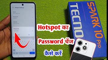 tecno spark 10 pro me hotspot ka password change kaise kare | tecno spark 10 pro hotspot setting