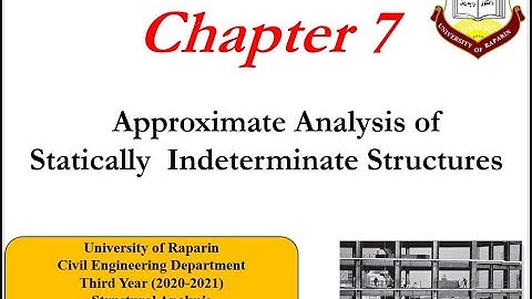 Structural Analysis, Chapter 7 Approximate Methods Vertical Loads on Building Frames by Miss  Danya