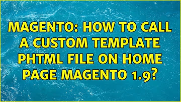 Magento: How to call a custom template phtml file on home page magento 1.9?