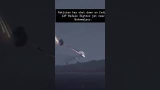 India's most advanced fighter jet Rafael shot down by Pakistan Air Force. Not one but 3 Rafael