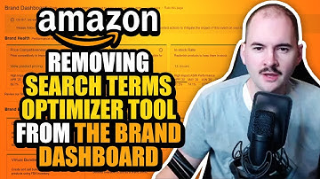 Amazon Removing Search Terms Optimizer tool from the Brand Dashboard on 8/7/2020 (Pink Words SEO)