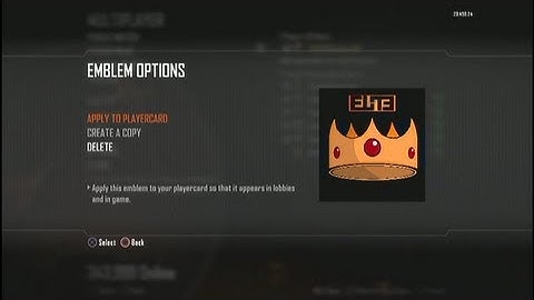 Call of Duty Black Ops 2 : Clan Emblem 16 (Elite Kings Clan)