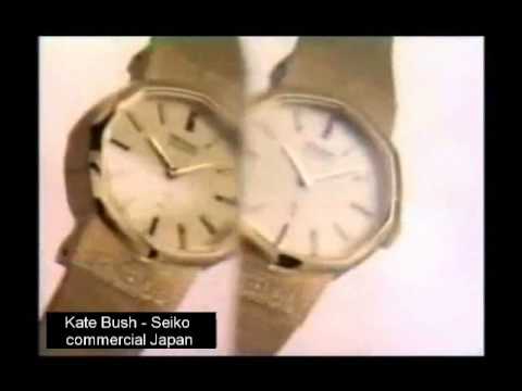 Kate Bush - Rare Japanese Seiko commercial - YouTube