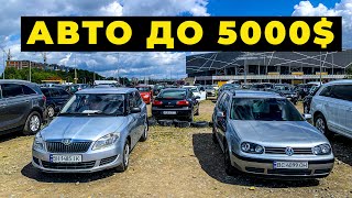 Свіжі авто до 5000$ на авторинку.