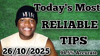 FOOTBALL PREDICTIONS TODAY 26/10/2025 SOCCER PREDICTIONS TODAY | BETTING TIPS, #footballpredictions screenshot 5