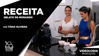 Gelado de Morango por Tânia Oliveira